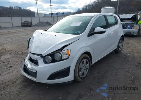 2014 Chevrolet Sonic Ls Auto z USA, uszkodzony, nr VIN 1G1JA6SHXE4216776